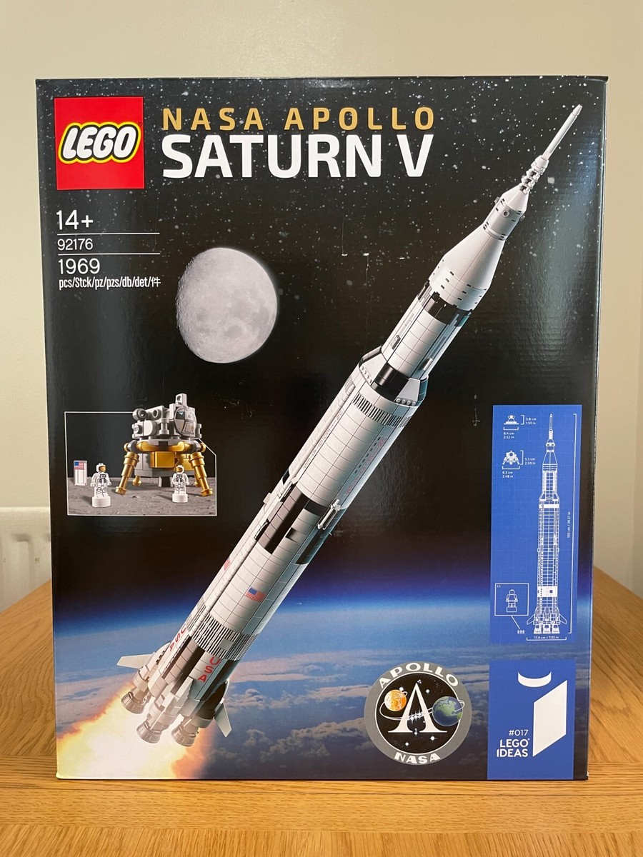 LEGO® Ideas NASA Apollo Saturn V 92176 brand new factory sealed S6