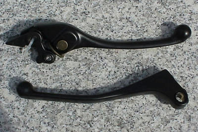 Honda CBR600 CBR 600 F1 F2 F3 F4 F4i 900 900RR BLACK FRONT BRAKE & CLUTCH LEVERS