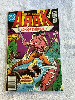 Arak / Son of Thunder #1 (Sep 1981, DC) FN 6.0