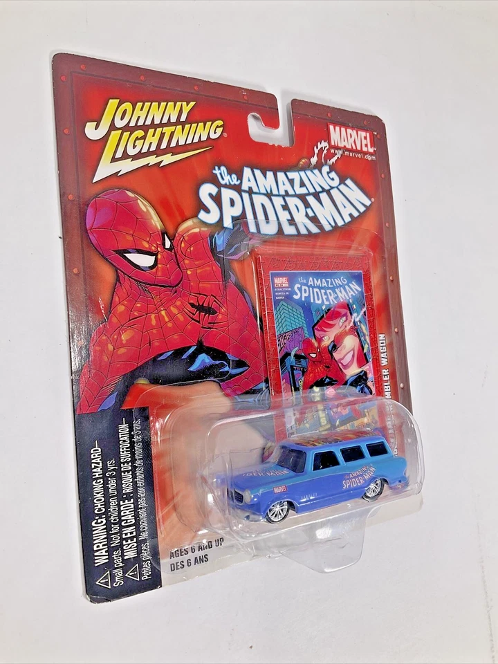 Johnny Lightning - Marvel / The Amazing Spider-Man - AMC RAMBLER STATION WAGON Foto 4 de 4