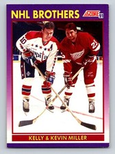 Kelly Miller / Kevin Miller 1991-92 Score American #309