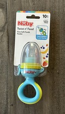 Nuby Twist n' Feed First Soft Foods Feeder For Age 10 Months BPA Free