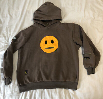 Mmuseum Patchwork Smile Zip Hoodie Pullover Sweatshirt Mmuseum Patchwork Smile Zip Hoodie Pullover Sweatshirt