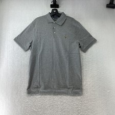 Polo Ralph Lauren Mens Polo Shirt Size Small Classic Fit Short Sleeve Gray