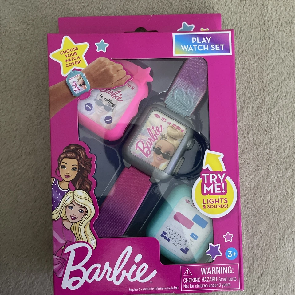 Barbie Ken Play Watch Set With Light & Sound - Interchangeable Covers Movie - Image 4 of 4