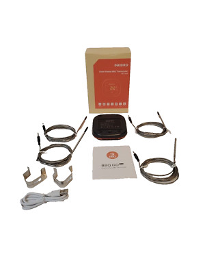 InkBird Smart Wireless BBQ Thermometer IBT-4XS New In Box Battery Powered