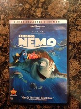 Finding Nemo DVD,2003,2-Disc Set Authentic Disney US Release