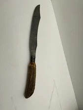 Meriden Cutlery Co. Knife Stag Antler Handle 15”