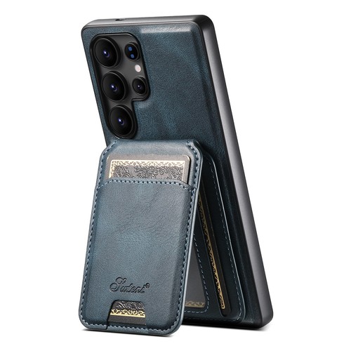 For Samsung Galaxy S25 Ultra Removable PU Leather Card Holder Wallet Phone Case - 第 34/37 張圖片