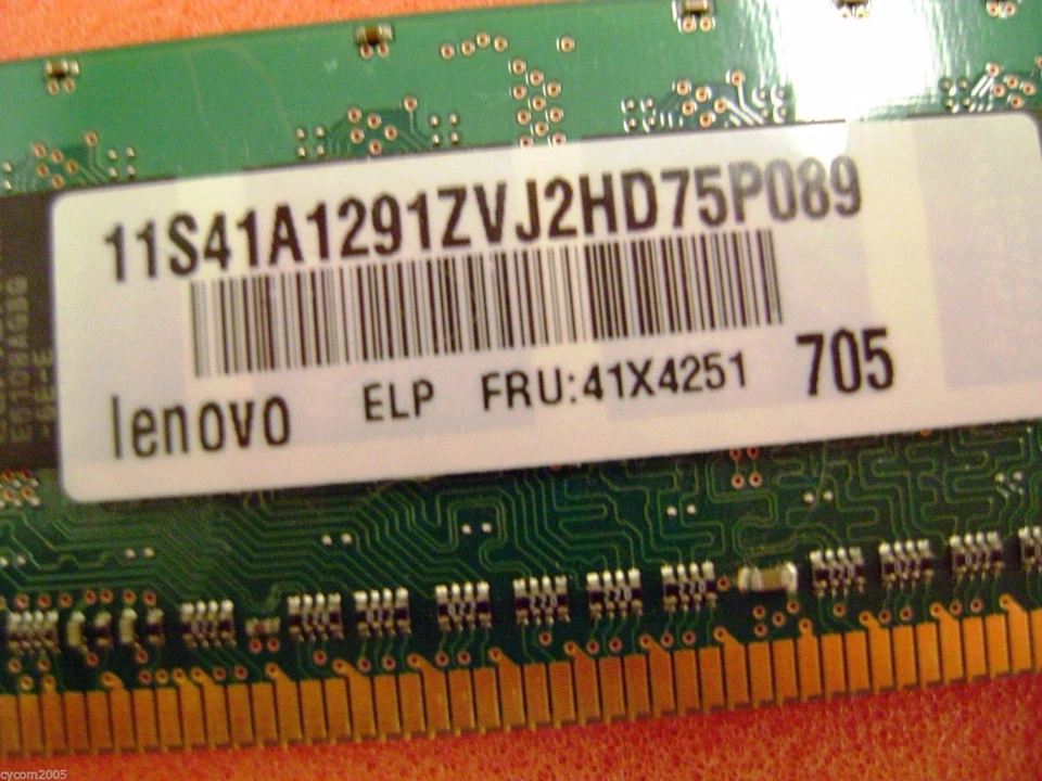 Elpida 512MB 1Rx8 PC2-5300U-555  * EBE51UD8AGWA-6E-E *  Memory Module * Tested - Image 3 of 4