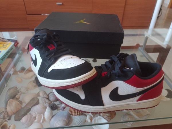 Nike Air Jordan 1 Low Black Toe 2019