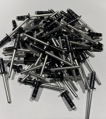 Large Head Yellow Rivets Pop Rivet 50ct 3/16" Racing Fasteners - Foto 3