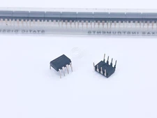 10PCS TL072CP TL072 Texas Instruments Dual Low-Noise JFET Audio Op-Amp IC DIP-8