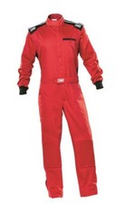 OMP Blast EVO Mechanics Workshop Race Suit Overalls RED