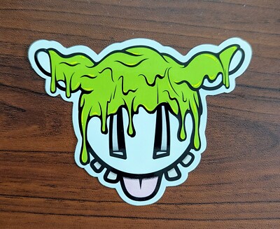 D*Face Slime Face Large Vinyl Sticker from Print Art Poster DFace Obey