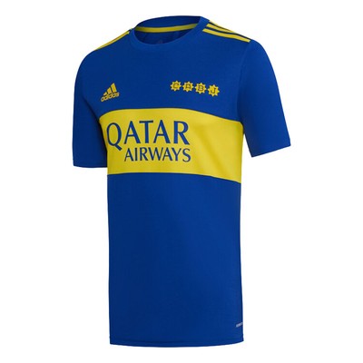 Adidas Boca Juniors Home 2021/22 Jersey Aeroready Soccer - GA7545 | eBay