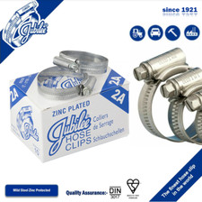 JUBILEE® HOSE CLIPS | FUEL HOSE CLIP  | VARIOUS SIZES | MILD STEEL PIPE CLAMPS