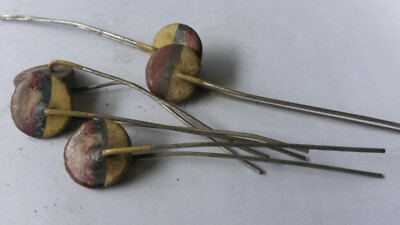 6x RARE 270 OHM NTC TEMPERATURE DEPENDENT RESISTOR D=12mm 25080