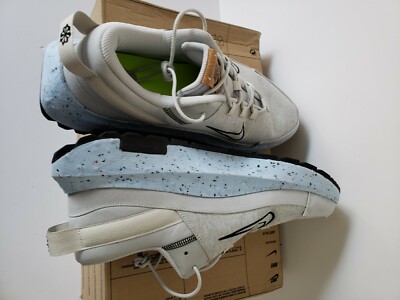 Men’s Nike Crater Remixa Grey Fog Sneakers Size 11.5 Size 11.5 - Nike Crater Remixa Grey Fog Chambray Blue for  main image 3
