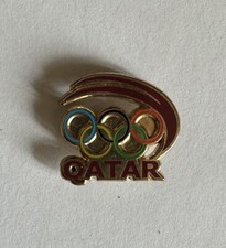 *Rare* Official Qatar IOC London 2012 Olympics Magnetic Pin Badge