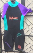 Stearns Defiance Royal Blue Jet Ski Wetsuit Large 30-32 Youth Women  s XS 