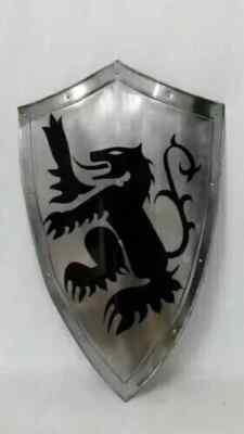 Dragon Shield Medieval Knight Metal Handcrafted Medieval Steel Shield Armor