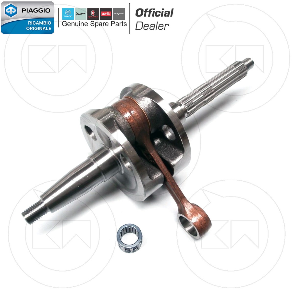 ALBERO MOTORE COMPLETO ORIGINALE PIAGGIO NRG 50 1994 1995 1996