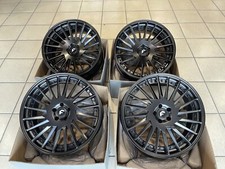 New Set 4 22 Forgiato Tec 2.8 Semi Gloss Black Wheels 07-25 Mercedes S-class