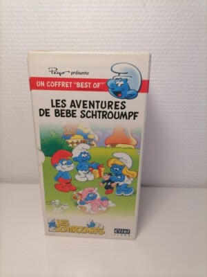 VHS 3er Set Kassetten Die Abenteuer des Schlumpfbabys, Sonderedition