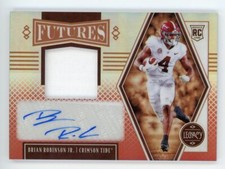 Brian Robinson Jr. 2022 Panini Legacy Futures RC Jersey Relic Auto Ruby #61/99
