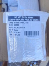  Pt Performance Tool 8 Blade Snap Blade Utility Knife 20328-5ct