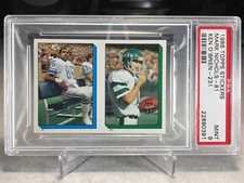 1986 Topps Stickers Mark Nichols #81 Ken O'Brien #231 - PSA 9 - POP 8