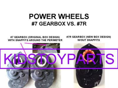 Power Wheels Empty #7 Gearbox housing 21T..........learn the difference!!!!!!!!