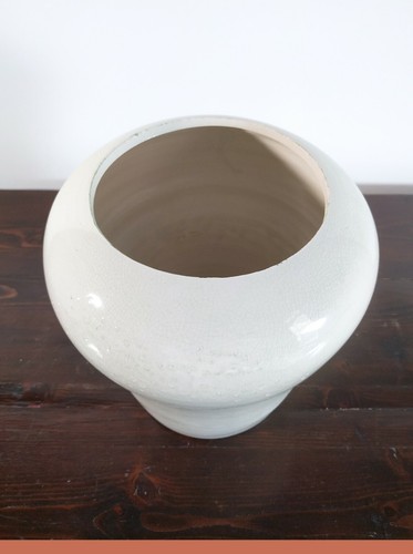 Vaso terracotta lucido ceramica arredamento arredo scultura drago scolpito - Foto 7 di 11