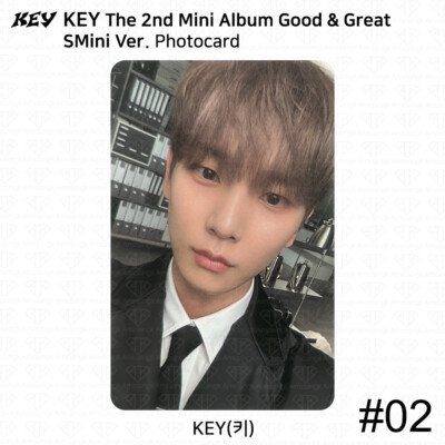 SHINee KEY - Good & Great 2nd Mini Album (Versione SMini) + Portachiavi Ballchain + NFC Card + Photocard