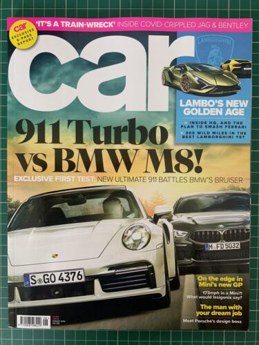 CAR magazine June 2020 issue 695 Porsche 911 Turbo S BMW M8 Mini GP Huracan EVO  - Photo 1/1