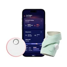 Owlet Smart Sock 3rd Gen Voice & Breathing Baby Monitor BM06NNBBYG 