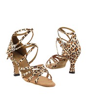 Very Fine Dance Shoes - 5008 - Leopard Satin