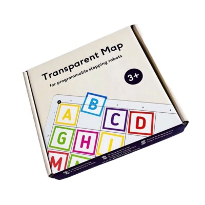 Primo Transparent Pocket Mat 6x6 for Cubetto Coding Robot Educational Playmats