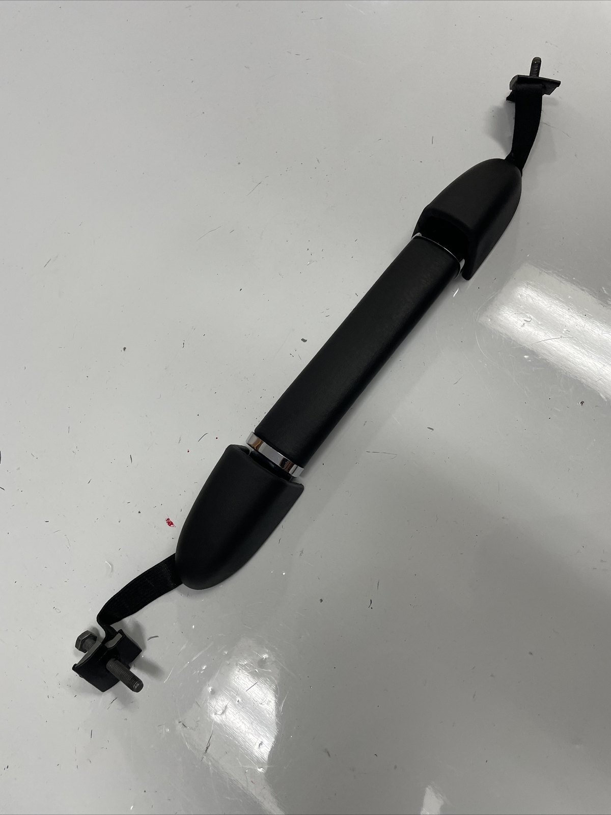 2014 Bentley Continental Flying Spur OEM Black Leather Roof Grab Handle 2014-18