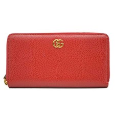 GUCCI GG Marmont 456117095*89 Leather Wallet Used