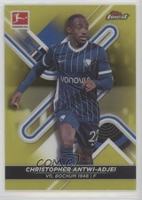2021 Finest Bundesliga Yellow Refractor Christopher Antwi-Adjej Antwi-Adjei 1o2