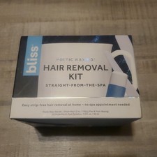Bliss Poetic Waxing Straight From The Spa Hair Removal Hard Wax Kit 5.3 Oz New