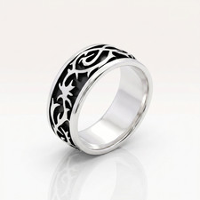 Vintage 925 Sterling Silver Celtic Elven Knot...