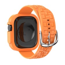 TPU Case Integrated Watch Band, For Apple Watch 42 / 44 / 45 / 46mm, For Apple