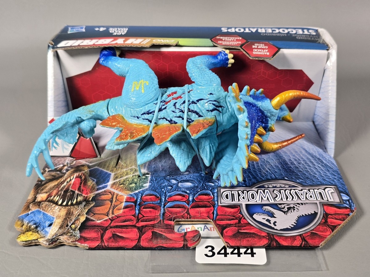 Jurassic Park World Blue STEGOCERATOPS Bashers & Biters Hybrid