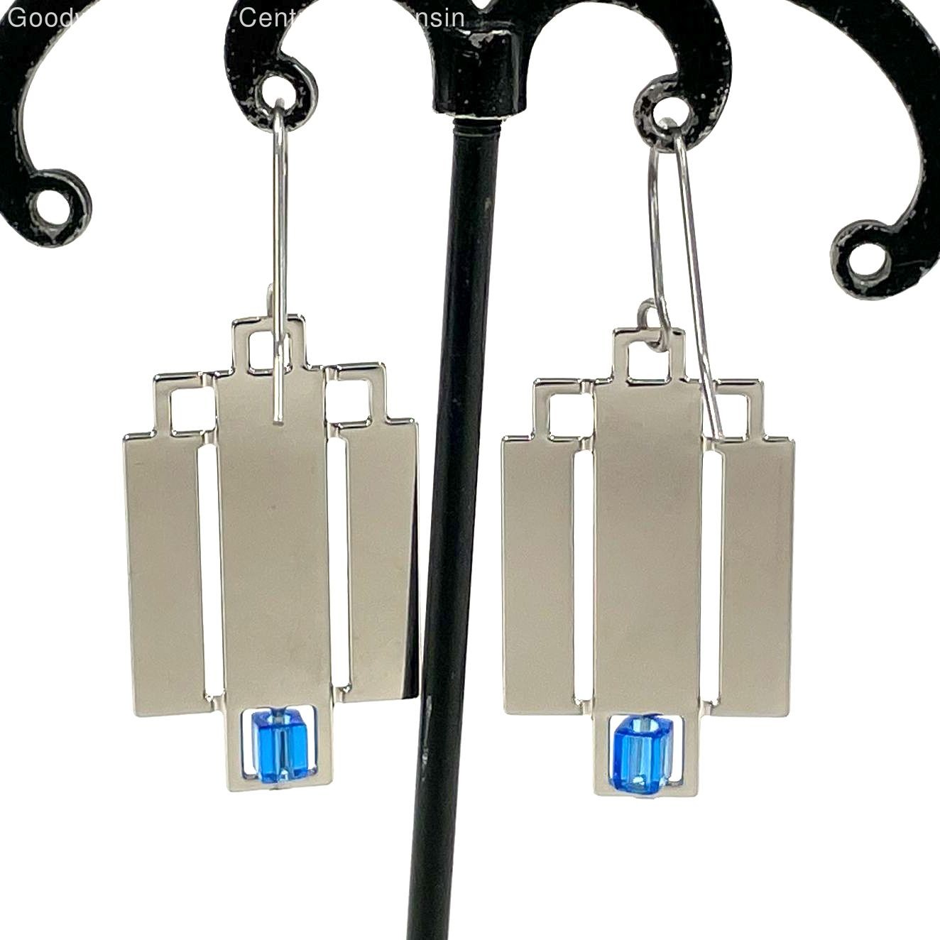 Frank Lloyd Wright "Willits Lightscreen" Silver-T… - image 3