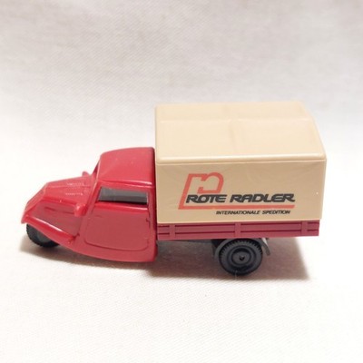 mes-97677 	Praline 1:87 Tempo Hanseat Rote Radler sehr guter Zustand,