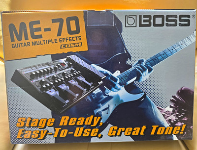 Boss ME-70 Guitar Multiple Effects COSM Pedal System NEW In Sealed Box