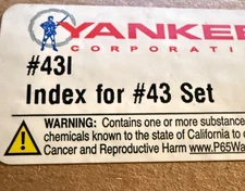 Yankee Reamer 14pc Over/Under Set #43